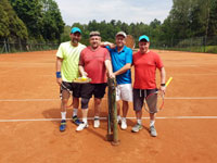 Finalist� �t�chy zleva : :  Jan �otkovsk�, Vladim�r Kyli�n, Pavel Nierostek, Tom� Suszka