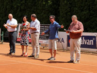 Slavnostn zakonen zleva :  genmjr. Mgr. Milan Poulek, RNDr. Vra Palkovsk, Mgr. Petr Skudrzyk, Ing. Zdislav Csepcsar, Petr Vlek