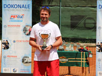 1.msto kategorie Elite dvouhra :  Jan Kobza