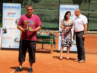 2.msto kategorie Elite dvouhra :  Martin Matouek