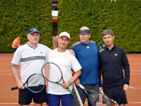 astnci turnaje zleva :  Jan Kajzar, Cao Van Manh, Milan Messerschmidt, Tom Sikora