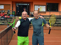 astnci turnaje zleva :  Petr Gawlas, Michal Niemiec