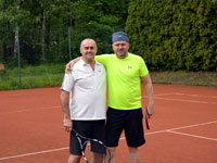 astnci turnaje zleva :  Petr Furka, Roman Miho