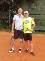 astnci turnaje zleva :  Martin Zoubek, Tom Motyka