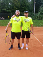 astnci turnaje zleva :  Jaroslav Raszka, Radek Jva