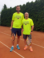 astnci turnaje zleva :  David Zoubek, Petr Zajonc
