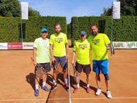 Finalist zleva :  Jan otkovsk, Jakub Zoubek, Ren Halapatsch, Ji Bedn