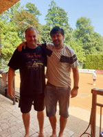 Prezidenti klub� zleva :  Ren� Farga�, Radek J�va