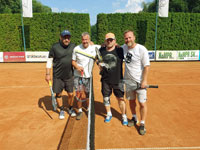 Finalist� zleva :  Petr Sikora, Milan Rusz, Vladim�r Kyli�n, Petr Zoubek