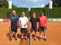 O 3.m�sto zleva :  Ivo �ern�, Roman Hu�ka, Ren� Halapatsch, Jan �otkovsk�