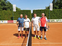 Semifinalist zleva :  Milan Messerschmidt, Tom Sikora, Matj Huka, Ji ern