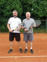 astnci turnaje zleva :  Jaroslav Raszka, Jaroslav Kocyan