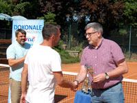 3.msto kategorie Elite dvouhra :  Stanislav Zrna