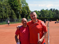 astnci turnaje zleva :  Radim Sikora, Jan Sagan