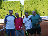 Finalist zleva :  Jan Sagan, Radim Sikora, Tom Sikora, Milan Messeschmidt