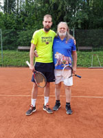 astnci turnaje zleva :  Jakub Zoubek, Miroslav Zoubek