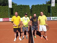 Finalist zleva :  Martin Holubk, Petr Zoubek, Martin Delong, Tom Motyka