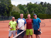 O 3.msto zleva :  Radim Sikora, Jan Sagan, Daniel Fojcik, Milo Jadamus