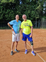 astnci turnaje zleva :  Tom Zoubek, Martin Zoubek