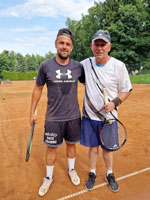 astnci turnaje zleva :  Rostislav Marosz, Jaroslav Kocyan