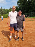 astnci turnaje zleva :  Jakub Zoubek, Ren Halapatsch