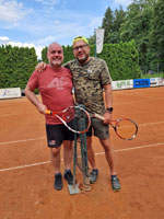 astnci turnaje zleva :  Frantiek Frolek, Petr Sikora