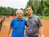astnci turnaje zleva :  Karel Gajdzica, Martin Gajdzica