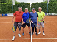 Semifinalist zleva :  Roman Miho, Martin Gorny, Jaroslav Kocyan, Vlastimil Klr