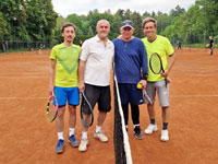 O 3.msto zleva :  Tade Lakota, Petr Furka, Jaroslav Kocyan, Vlastimil Klr<