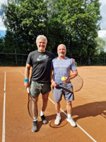 ��astn�ci turnaje zleva :  Petr Folta, Petr Zajonc