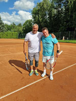 ��astn�ci turnaje zleva :  Milan Rusz, Tom� Suszka