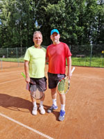 ��astn�ci turnaje zleva :  Ji�� Figura, Jan �otkovsk�