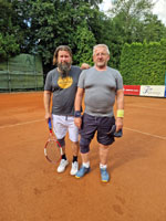 ��astn�ci turnaje zleva :  Martin Delong, Vladim�r Kyli�n