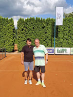 Prezidenti klub� zleva :  Radek J�va, Ren� Farga�