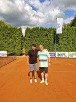 Prezidenti klub� zleva :  Radek J�va, Ren� Farga�