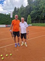 ��astn�ci turnaje zleva :  Martin Zoubek, Ren� Farga�