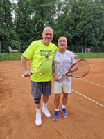 ��astn�ci turnaje zleva :  Roman Hladonik, Petr Zajonc