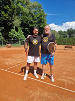 ��astn�ci turnaje zleva :  Tom� Suszka, Petr Zajonc