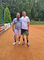 ��astn�ci turnaje zleva :  Martin Delong, Jan �otkovsk�