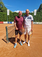 ��astn�ci turnaje zleva :  Martin Holub��k, Jakub Zoubek