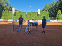 Vyhl�en� v�sledk� zleva :  Petr Zoubek, Daniel Lotko