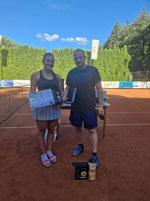 2.m�sto zleva :  Barbora Zajoncov�, Daniel Lotko