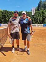 ��astn�ci turnaje zleva :  Rostislav Marosz, Radek J�va