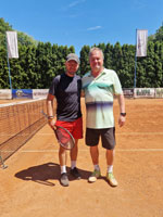 ��astn�ci turnaje zleva :  Rostislav Sabela, Ren� Farga�