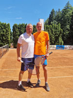 ��astn�ci turnaje zleva :  Michal Pitucha, Tom� Zoubek