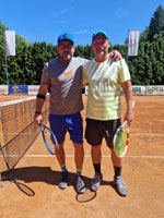 ��astn�ci turnaje zleva :  Petr Sikora, Jan �otkovsk�