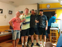 1.m�sto zleva :  Ren� Farga�, Jaroslav Raszka