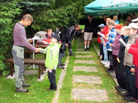 Pasov�n� tenisov� p��pravky na Kozinci