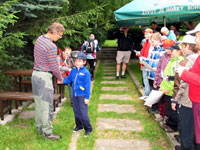 Pasov�n� tenisov� p��pravky na Kozinci