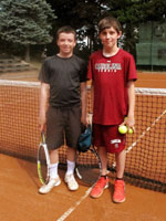 Finalist� dvouhry zleva :  Ivo Andreas Ka��k